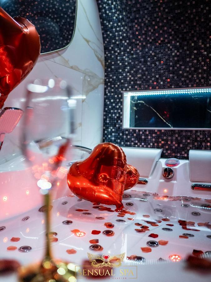 Sensual Spa- Love Room Jacuzzi Hammam Terrasse Νανσύ Εξωτερικό φωτογραφία