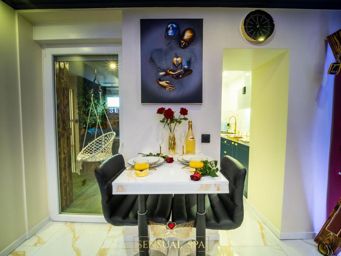 Sensual Spa- Love Room Jacuzzi Hammam Terrasse Νανσύ Εξωτερικό φωτογραφία