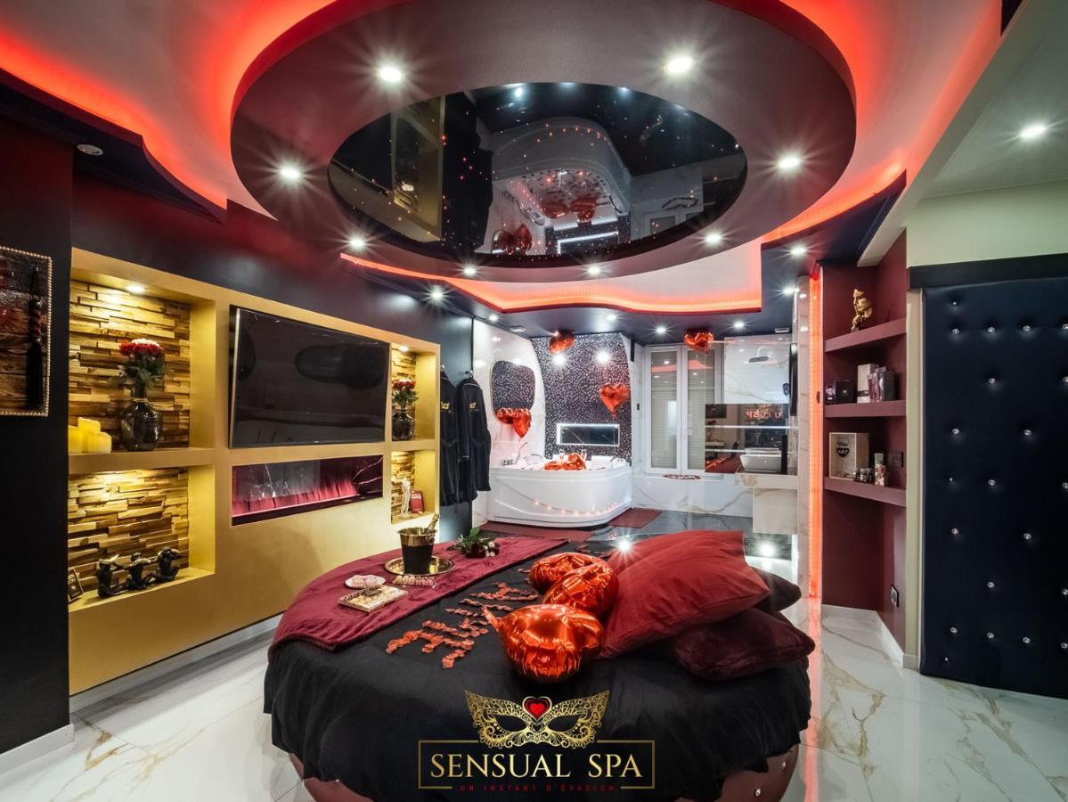 Sensual Spa- Love Room Jacuzzi Hammam Terrasse Νανσύ Εξωτερικό φωτογραφία